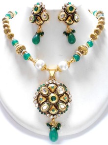 Polki Necklace Set